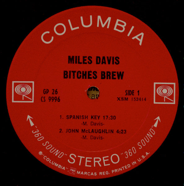 Miles Davis - Bitches Brew - VG 2 LP Record 1970 Columbia USA 2-Eye 360 Sound label Original Vinyl - Jazz / Fusion - Shuga Records