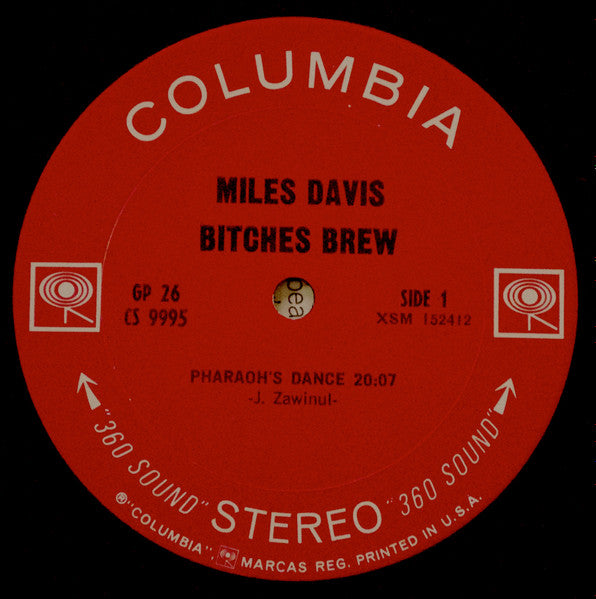 Miles Davis - Bitches Brew - VG 2 LP Record 1970 Columbia USA 2-Eye 360 Sound label Original Vinyl - Jazz / Fusion - Shuga Records