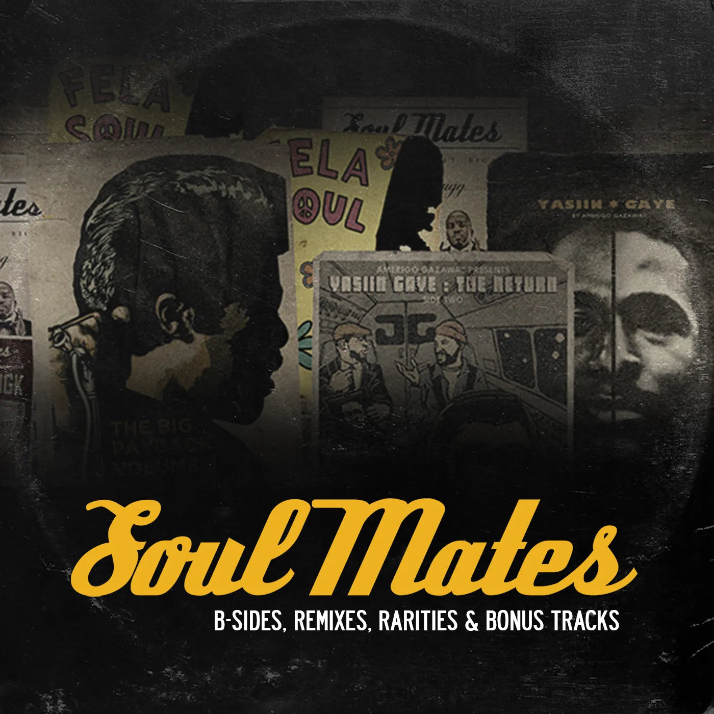 Amerigo Gazaway  - Soul Mates: B Sides Remixes Rarities: Vol 3 & 4 - New 2 LP Record 2023 Soul Mates Vinyl - Hip Hop / Soul / Mashup - Shuga Records