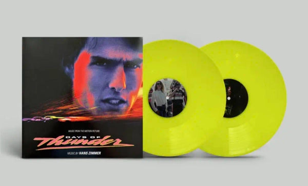 Hans Zimmer - Days Of Thunder (Music From The Motion Picture 2013) - New 2 LP Record 2024 Enjoy The Ride Paramount Neon Mello Yello Vinyl -Soundtrack / Score - Shuga Records