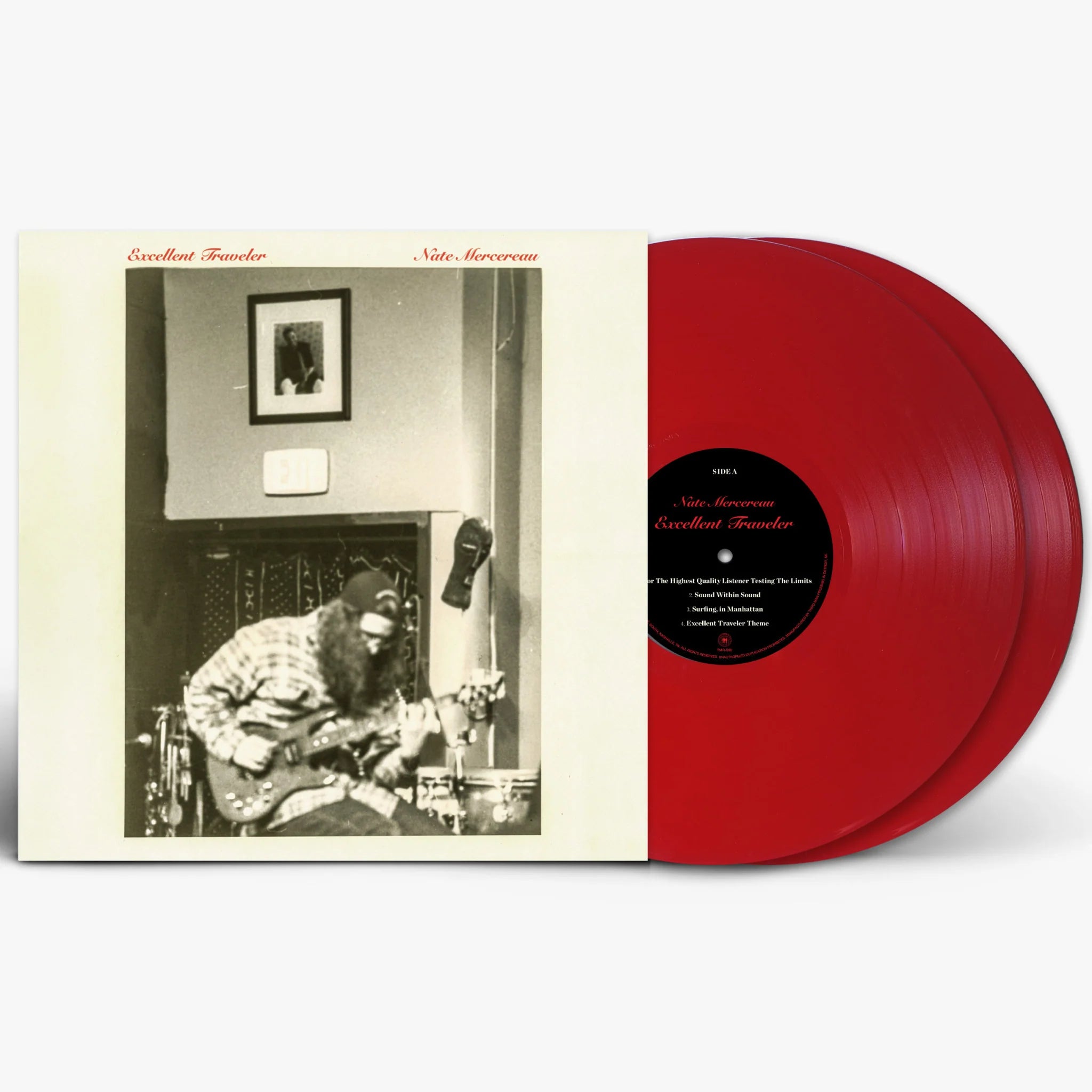 Nate Mercereau - Excellent Traveler - New LP Record 2024 Third Man Red Vinyl - Jazz / Experimental - Shuga Records