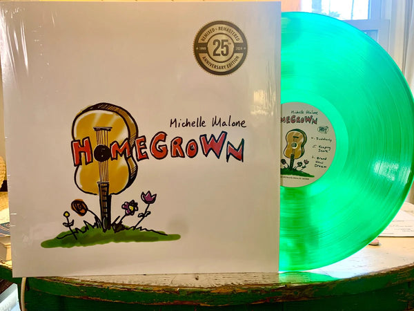 Michelle Malone – Home Grown - New LP Record 2024 SBS Green Vinyl - Blues Rock - Shuga Records