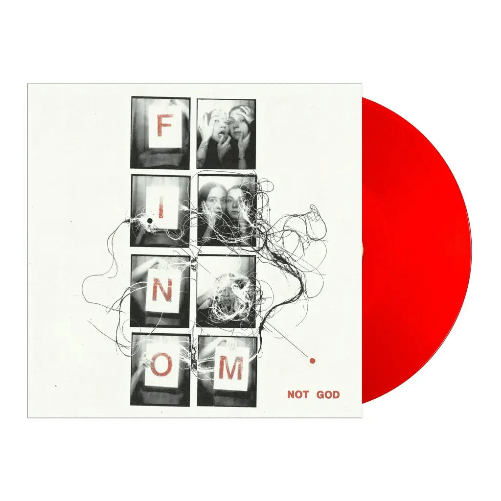 Finom - Not God - New  LP Record 2024 Joyful Noise Red Vinyl - Chicago Indie Rock / Art Rock