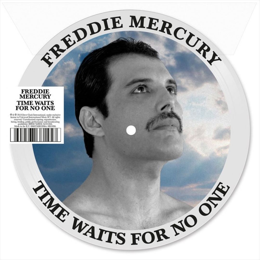 Freddie Mercury - Time Waits For No One (1986) - New 7" Single Record 2019 Mercury Picture Disc Vinyl - Pop Rock - Shuga Records