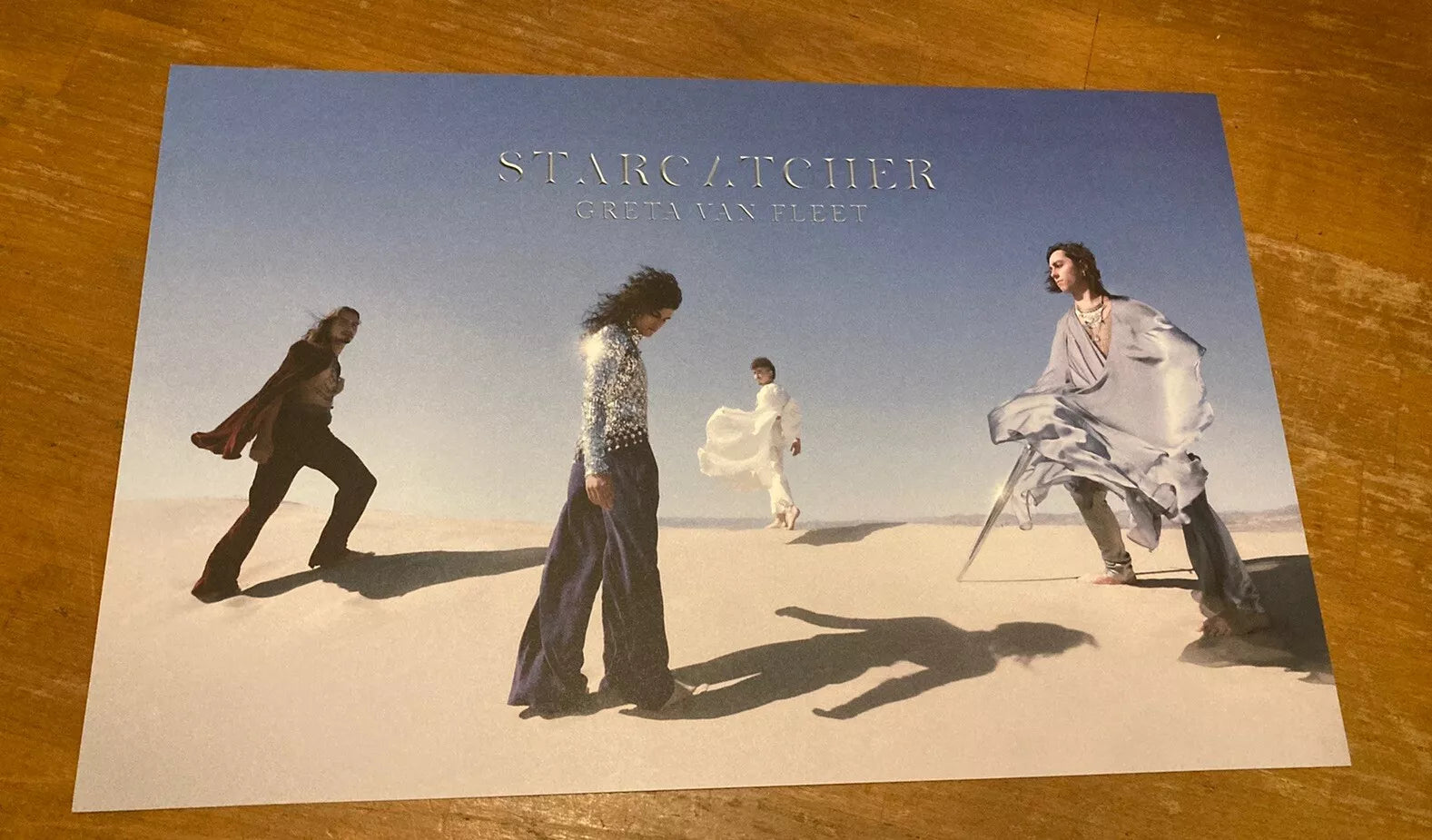 Greta Van Fleet starcatcher hot promo poster and slipmat (very limited edition)