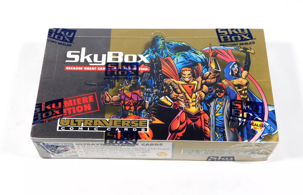 (1) One New Sealed Pack 1993 Skybox - Malibu Ultraverse Comic Trading Card - 8 Cards