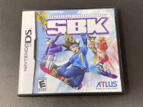 Mint-  Used Nintendo DS Game - SBK: Snowboard Kids - 2005