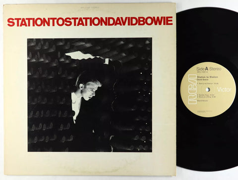 David Bowie - Station To Station - VG LP Record 1976 RCA Victor USA Vinyl - Pop Rock / Glam / Art Rock - Shuga Records