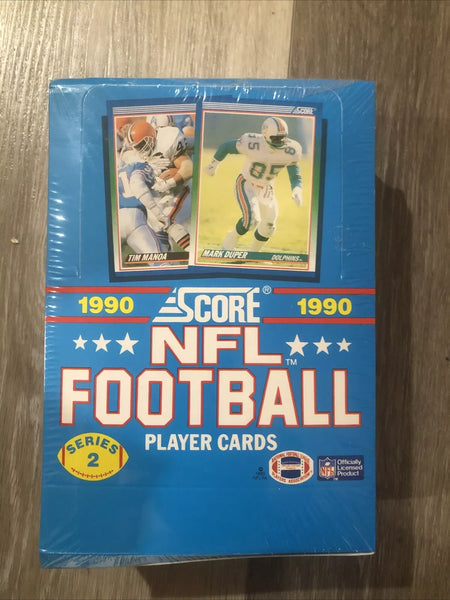 (1) One Pack - 1990 SCORE Series 2 NFL Football Trading Card Game - 16 Cards