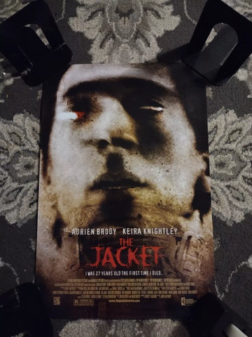 The Jacket (2005) - Original Mini Poster - Horror SciFi Thriller - Ultra Rare Find - Shuga Records