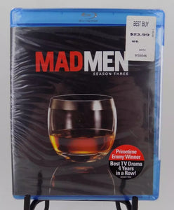 Mad Men: Season Three (2009) - New M Bluray 2009 Lionsgate Sealed DVD