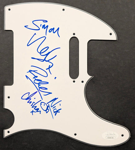 SLOWDIVE - Signed Autographed Full Band x5 Tele Guitar Pickguard COA JSA - Shuga Records