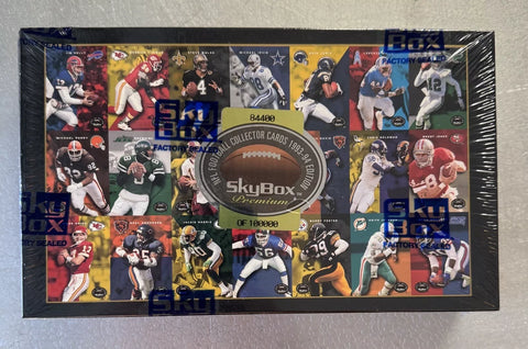 (1) One Pack - 1993-1994 SkyBox Premium NFL Football Trading - 10 Cards - Shuga Records