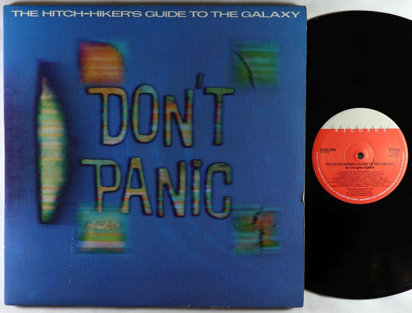 Douglas Adams - The Hitch-Hiker's Guide To The Galaxy - Mint- 2 LP Record 1979 Original UK Vinyl - Soundtrack / Radioplay