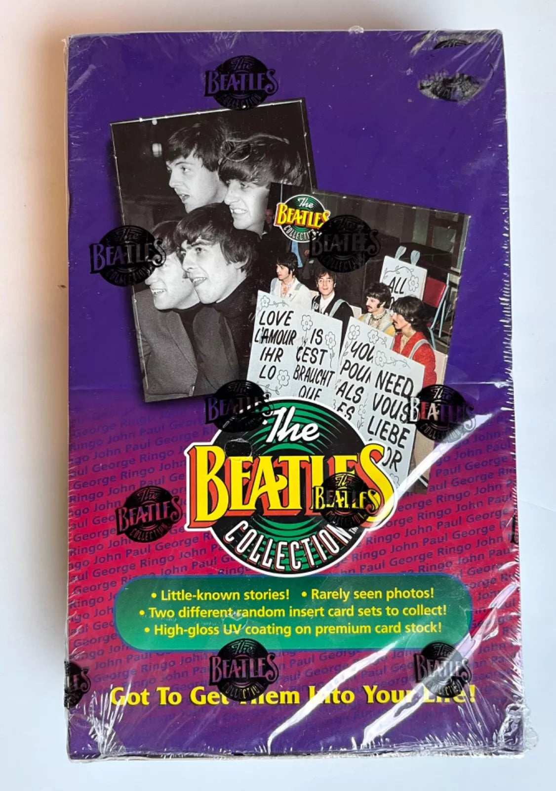 (1) One Pack - 1993 APPLE The River Group THE BEATLES Trading Card Music - 10 Cards - Shuga Records