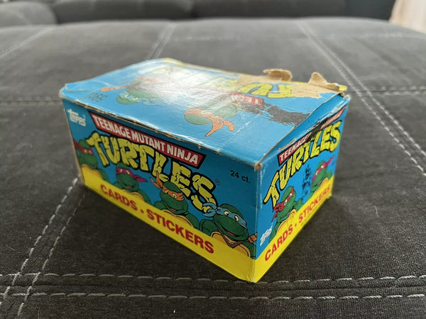 (1) One Pack - New 1989 Topps TMNT Teenage Mutant Ninja Turtles - 11 Cards & 1 Sticker - Shuga Records