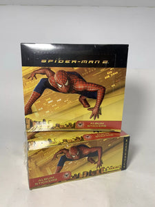 (1) One Pack - 2004 Marvel Panini SPIDER MAN Trading Card Album Stickers - 10 Cards