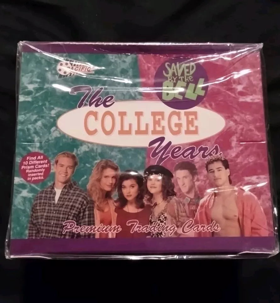 (1) One Pack - 1994 PACIFIC Saved By The Bell - The College Years Trading Card - 10 Cards - Shuga Records