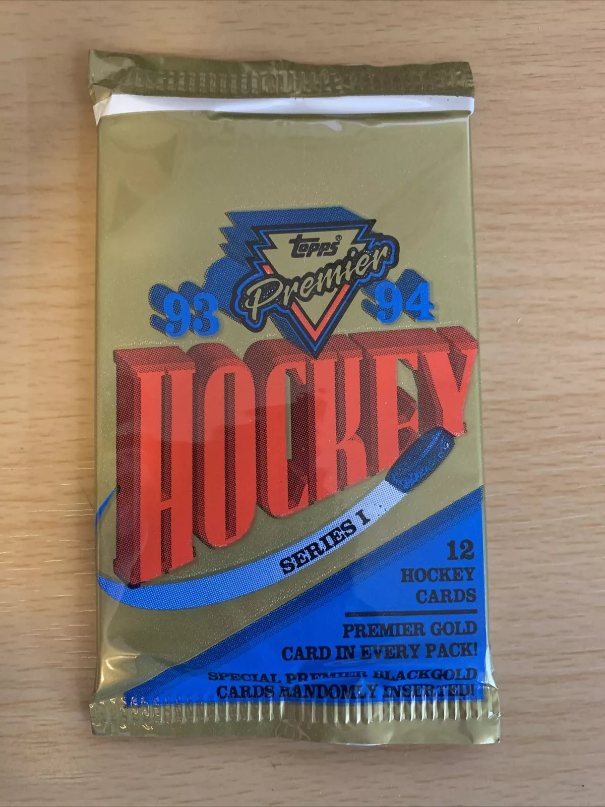 (1) One Pack - 1993-1994 Topps Premier Series 1/I Hockey NHL Trading Card - 12 Cards - Shuga Records