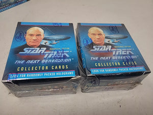 (1) One Pack - 1992 Paramount Star Trek The Next Generation TNG Inaugural Edition Trading Card - 10 Cards - Shuga Records