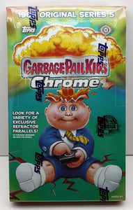 (1) One Pack - New Sealed 2022 TOPPS Garbage Pail Kids CHROME 1986 Series 5 GPK Trading Sticker Cards - 4 Cards