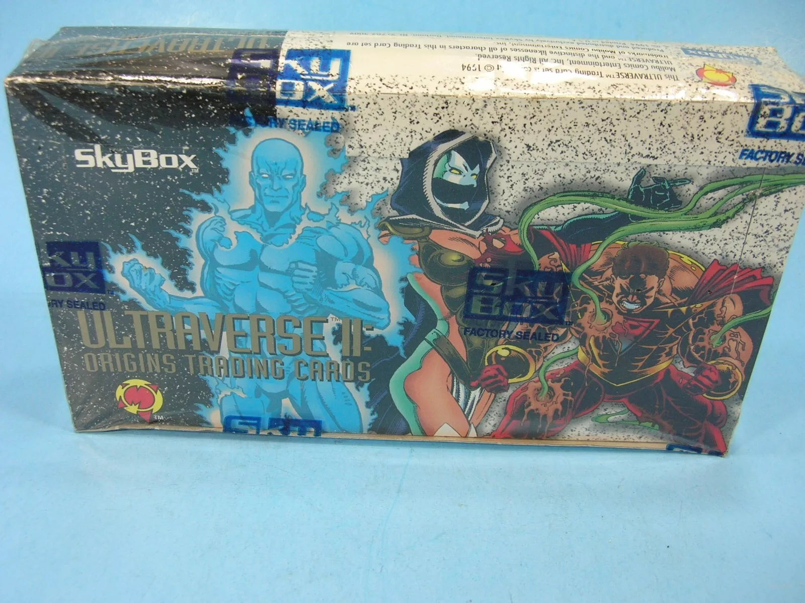 (1) One Pack - 1994 Skybox Malibu Comics ULTRAVERSE II ORIGINS Trading Card - 8 Cards - Shuga Records