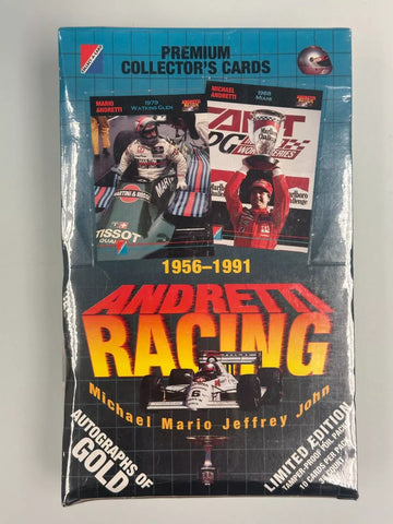 (1) One Pack - 1992 Andretti Auto Racing FI Formula 1 Premium Trading Card - 10 Cards - Shuga Records