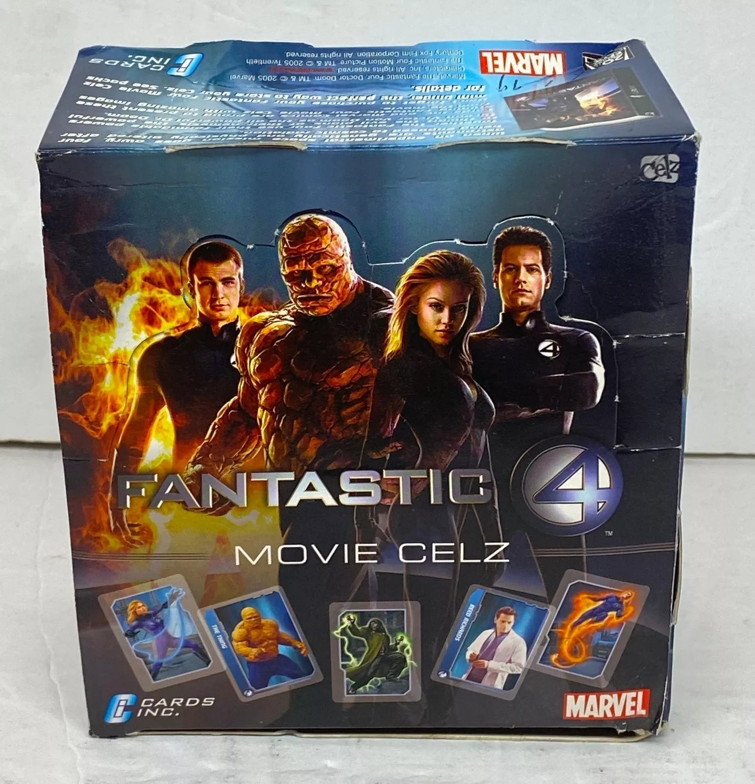 (1) One Pack - 2005 Marvel Fantastic Four 4 Movie Celz Trading Card - 6 Cards - Shuga Records