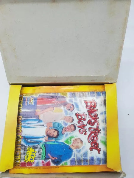 (1) One Pack - 1997/1998 STRIKER Europe Backstreet Boys Trading GIANT Photo Cards Music Rock - 6 Cards - Shuga Records