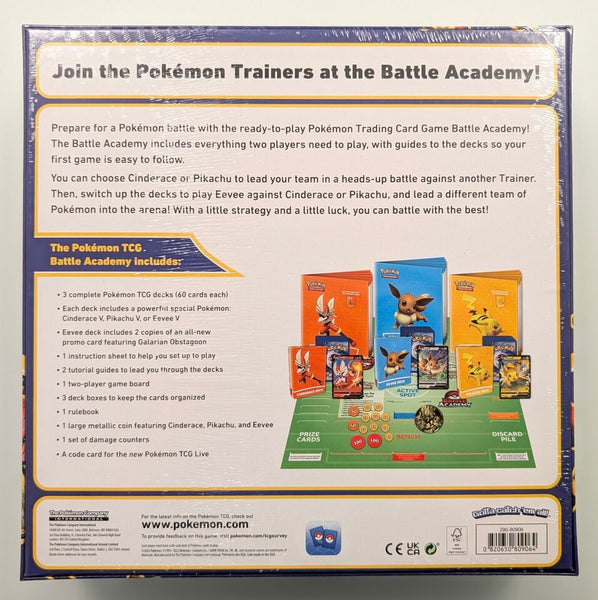 New 2022 Pokemon TCG Battle Academy Board Game Starter Set Sealed - Shuga Records