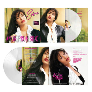 Selena - Amor Prohibido (1994) - New LP Record 2024 Universal Clear Vinyl - Tejano / Latin Pop