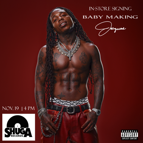 Pre-Order - 11/19/2024 IN STORE SIGNING - Jacquees - Baby Making - CD 2024 Republic