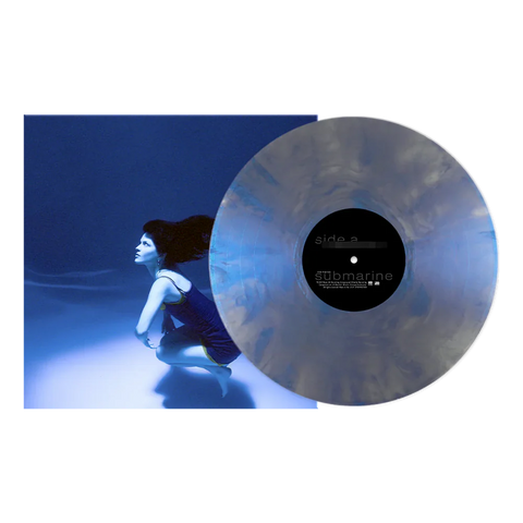 Signed Autographed - The Marias - Submarine - New LP Record 2024 Nice Life Iridescent Blue Vinyl - Indie Pop / Pop Rock / Dream Pop - Shuga Records