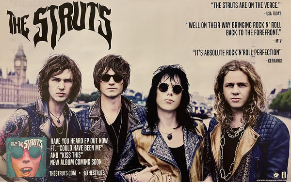 The Struts - Have You Heard - 11" x 17" Double Sided Album Promo Poster - p0342-2
