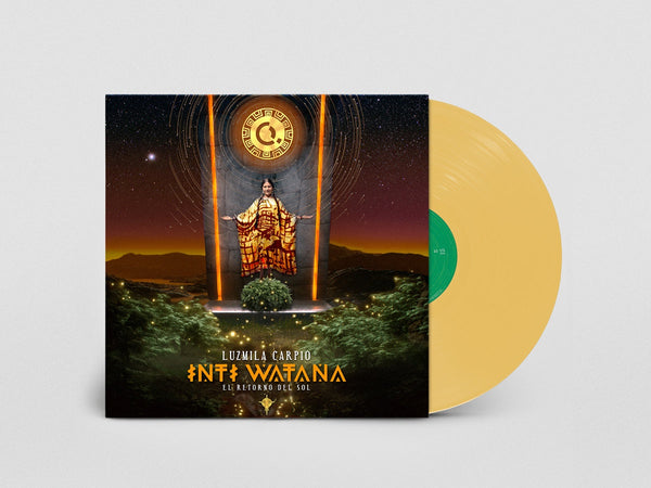 Luzmila Carpio - Inti Watana - El Retorno del Sol - New LP Record 2023 ZZK Opaque Yellow Vinyl - Folktronica / Bolivian / Andean Folk