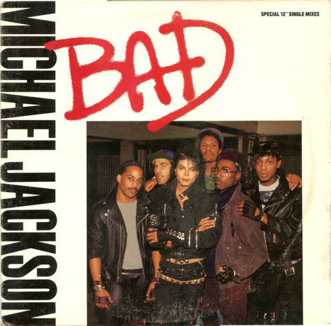 Michael Jackson - Bad - Mint- 12" Single Record 1987 Epic USA Original Press Vinyl - Synth-pop / Dance-pop