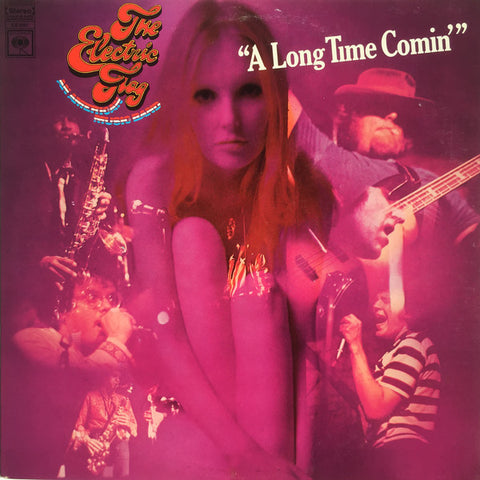 The Electric Flag ‎– A Long Time Comin' - VG LP Record 1968 Columbia USA Vinyl - Psychedelic Rock / Blues Rock - Shuga Records