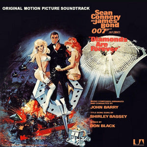 John Barry ‎– Diamonds Are Forever (1971) - New LP Record 2015 Capitol Black 180 gram Vinyl US Reissue - 70s Soundtrack / Lounge