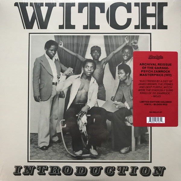 Witch ‎– Introduction (1972) - New LP Record 2020 Now-Again USA Blood Red Vinyl - Psychedelic Rock / Zamrock /Funk - Shuga Records