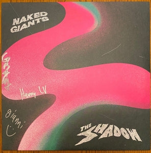 Naked Giants ‎– The Shadow - New LP Record 2020 New West USA Indie Exclusive Coke Bottle Clear Vinyl & Autographed Sleeve - Rock