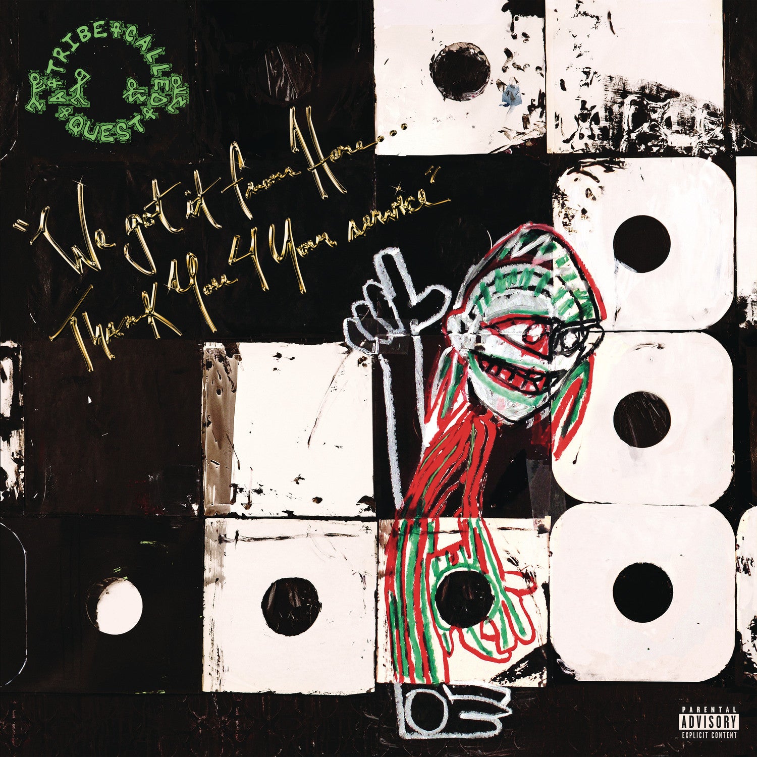 A Tribe Called Quest ‎– We Got It From Here…Thank You 4 Your Service - New 2 Lp Record 2016 Epic Vinyl & Download - Rap / Hip Hop - Shuga Records