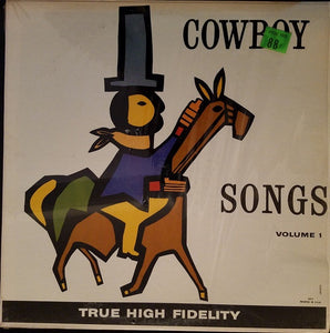 Yodeling Slim Clark ‎– Cowboy Songs Vol. 1 - VG+ Lp Record 1960s USA Vinyl - Country - Shuga Records