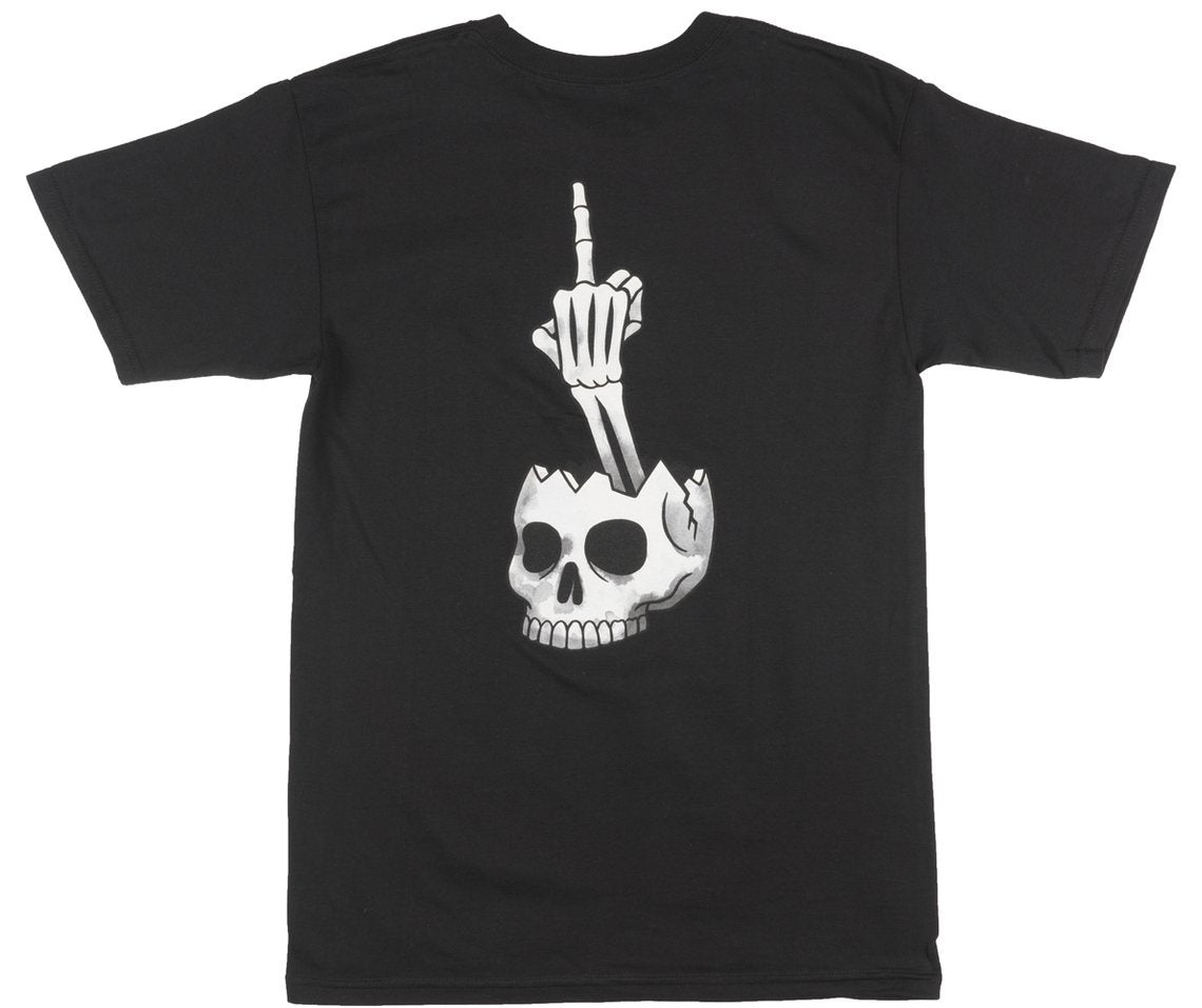 HUF Worldwide x Todd Francis - Mens Black Fkhead T-Shirt - - Shuga Records