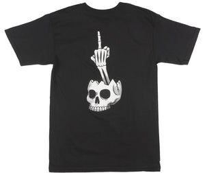 HUF Worldwide x Todd Francis - Mens Black Fkhead T-Shirt - - Shuga Records