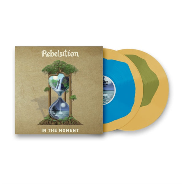 Rebelution - In The Moment - Mint- 2 LP Record 2021 Easy Star Blue in Beer & Green in Beer  Vinyl - Reggae - Shuga Records