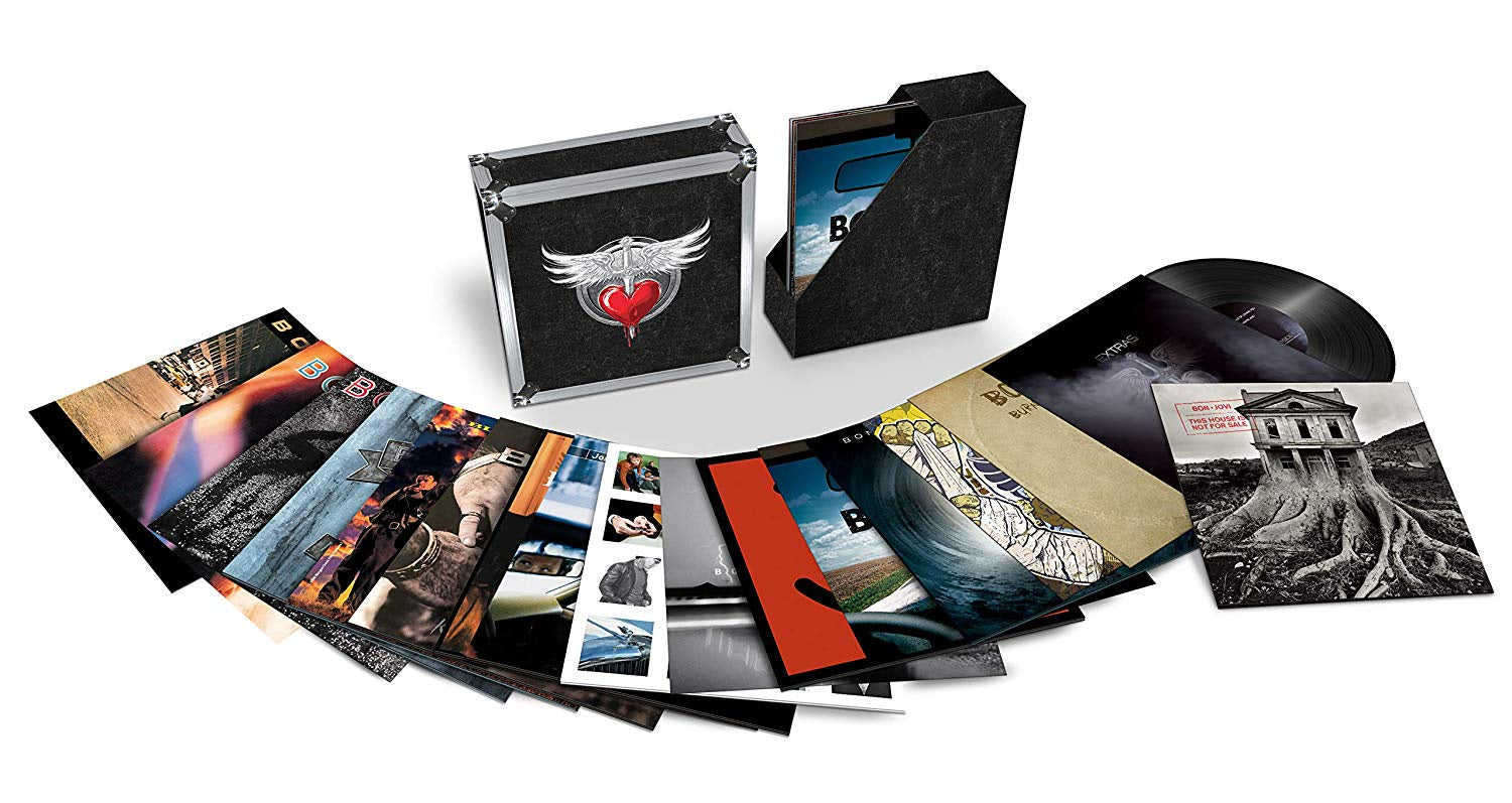 Bon Jovi ‎– The Albums - New 17 Albums (25 Lp) Record Box Set 2017 Island Europe Import 180 gram Vinyl - Hard Rock / Pop Rock - Shuga Records