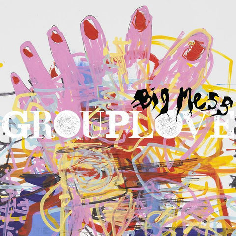 Grouplove - Big Mess - Mint- LP Record 2016 Atlantic Red/Yellow Starburst Vinyl & Download - Indie Pop / Indie Rock - Shuga Records