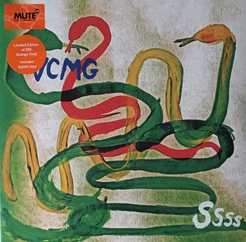 VCMG ‎– Ssss - New Vinyl 2 Lp 2018 Mute Reissue on Orange Vinyl with Gatfeold Jacket and Download (Limited to 500!) - Electronic / Techno - Shuga Records