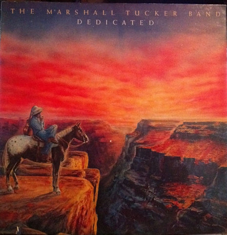The Marshall Tucker Band ‎– Dedicated - VG+ Lp Record 1981 Warner USA Vinyl - Southern Rock