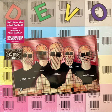 Devo ‎– Duty Now For The Future (1979) - New LP Record 2020 Warner USA ROCKtober Magenta Vinyl - New Wave Rock / Synth-pop - Shuga Records